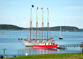 Relax in Maine at the Castine Inn.