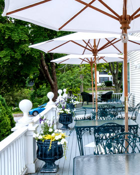 Relax in Maine at the Castine Inn.