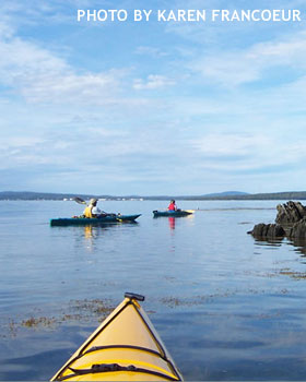 Relax in Maine at the Castine Inn.