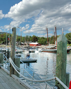 Relax in Maine at the Castine Inn.